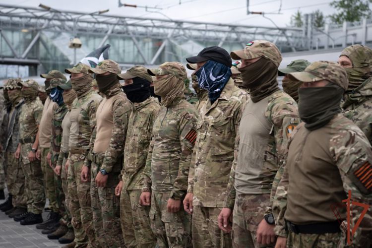 Вернувшихся со спецоперации росгвардейцев встретили в Карелии 