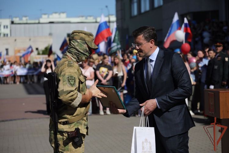 Принимавшие участие в спецоперации росгвардейцы вернулись в Нижегородскую область