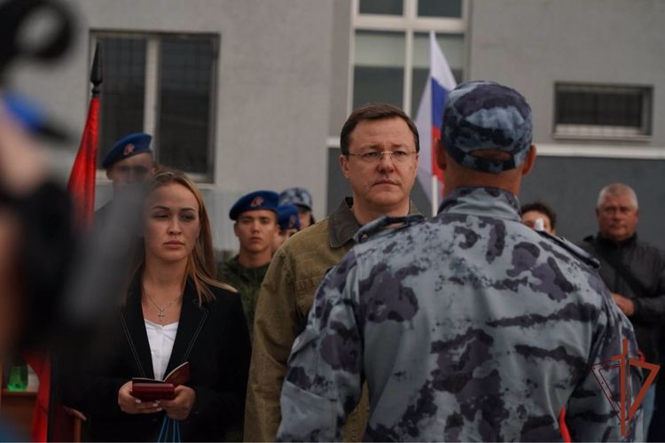 В Самару из служебной командировки вернулись росгвардейцы – участники спецоперации