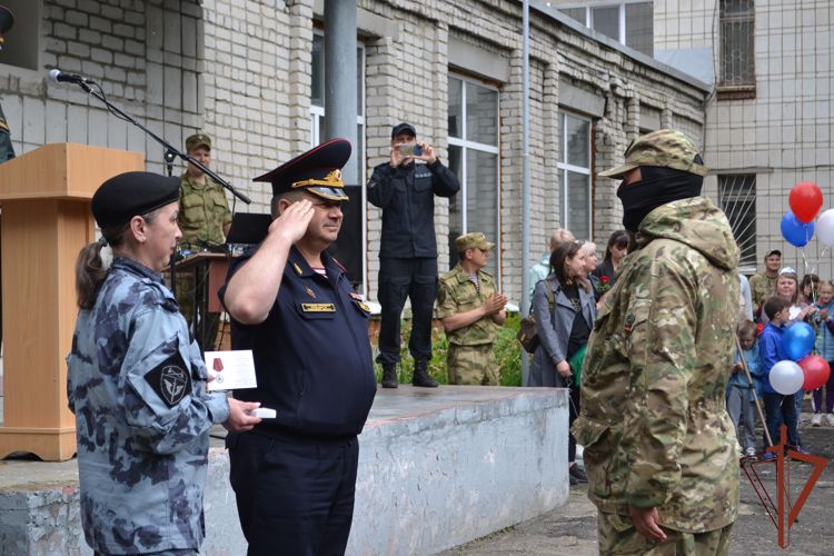        Росгвардейцы - участники спецоперации вернулись в Ульяновск