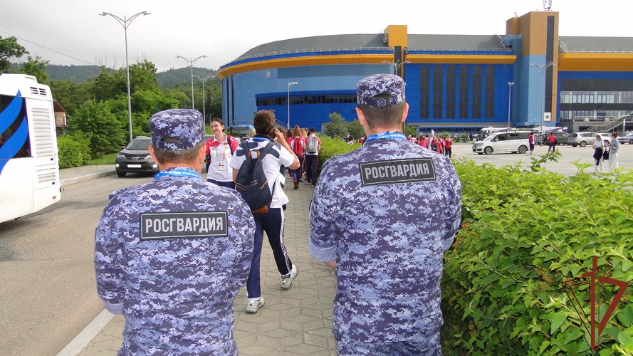 Росгвардия обеспечила правопорядок во время открытия Международных спортивных игр «Дети Азии»