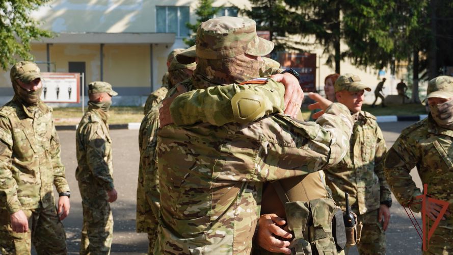 Росгвардейцы Центрального округа вернулись со специальной военной операции 