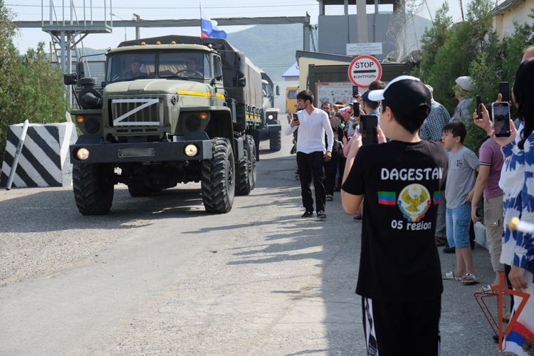 Вернувшихся со спецоперации росгвардейцев  встретили в Дагестане  