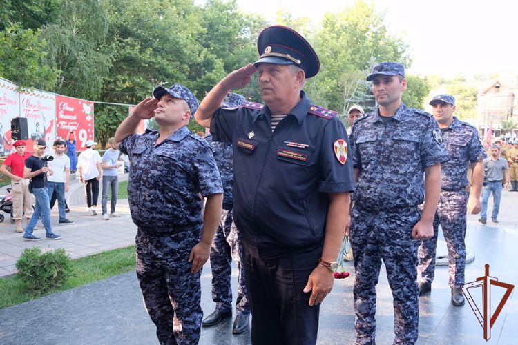 В Дагестане росгвардейцы стали участниками исторического фестиваля «Битва за Кавказ»
