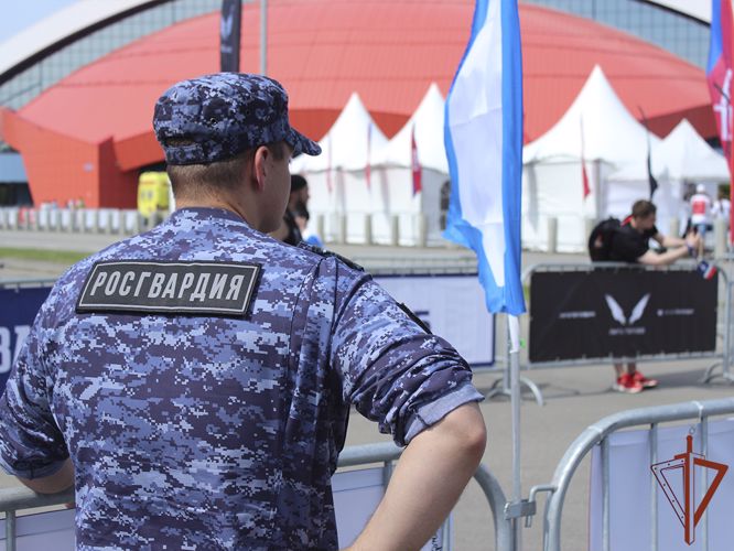Безопасность всероссийских соревнований обеспечила Росгвардия в Кузбассе