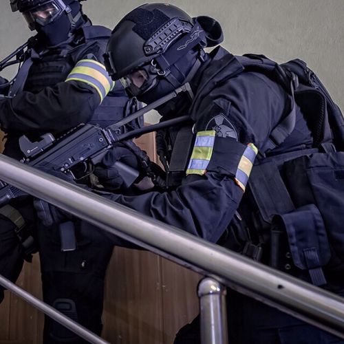   Подозреваемых в совершении серии краж из супермаркетов задержал СОБР Росгвардии в Подмосковье