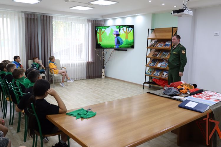 Познавательные мероприятия для детей в рамках проекта «Каникулы с Росгвардией» состоялись на Урале