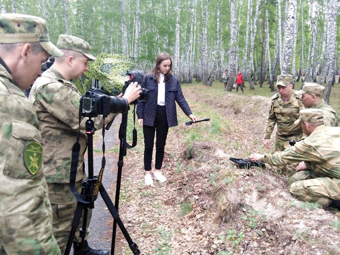 Очередной выпуск авторской программы о Росгвардии вышел на курганском телевидении