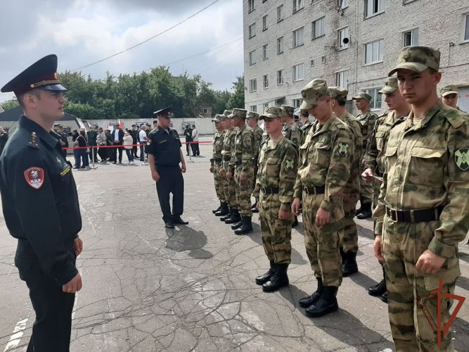 Новобранцы из Сибири пополнят ряды Росгвардии 