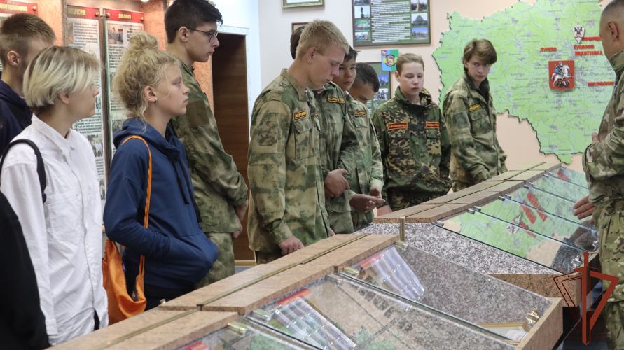 В регионах ЦФО продолжается ведомственная акция «Каникулы с Росгвардией» 