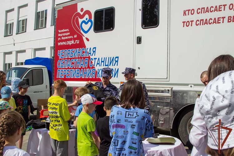 На Урале проходят мероприятия всероссийского проекта «Каникулы с Росгвардией»