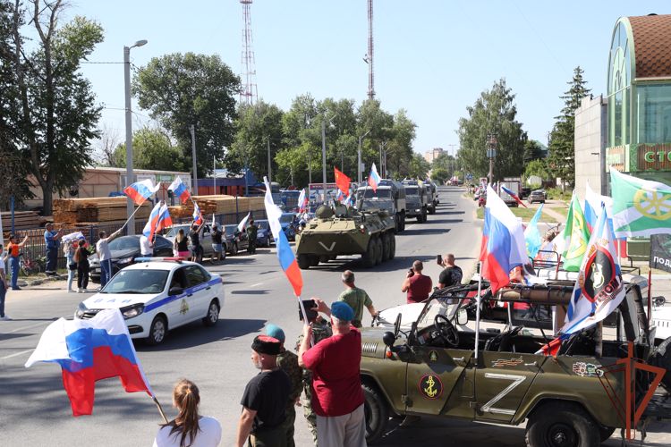 Росгвардейцев - участников специальной военной операции встретили в Тульской области