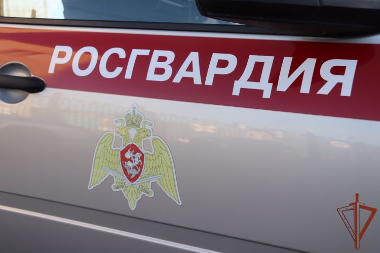 Патруль Росгвардии спас мужчину из горящего здания в Чите