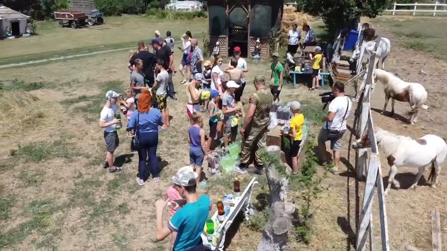 В Запорожской области росгвардейцы организовали  праздник для детей с ограниченными возможностями