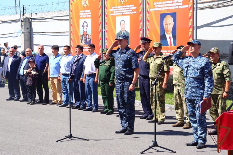 Росгвардейцы — участники специальной военной операции вернулись на Алтай
