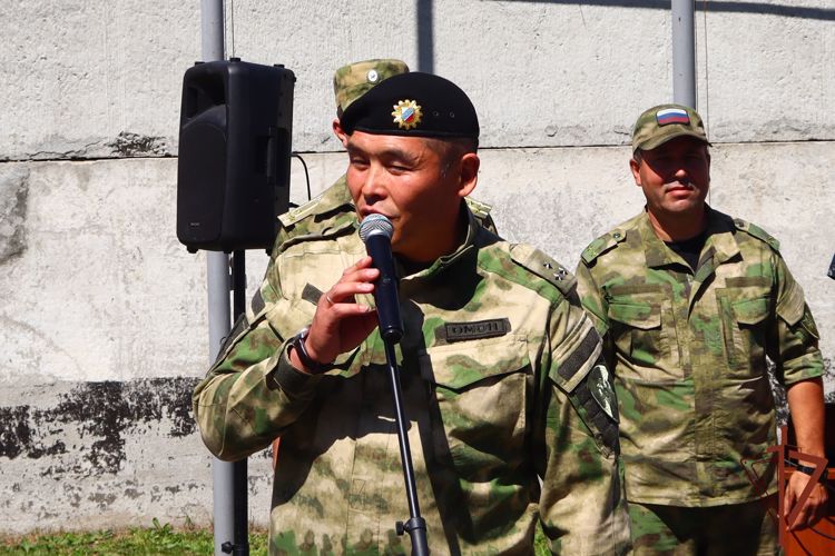 Росгвардейцы — участники специальной военной операции вернулись на Алтай