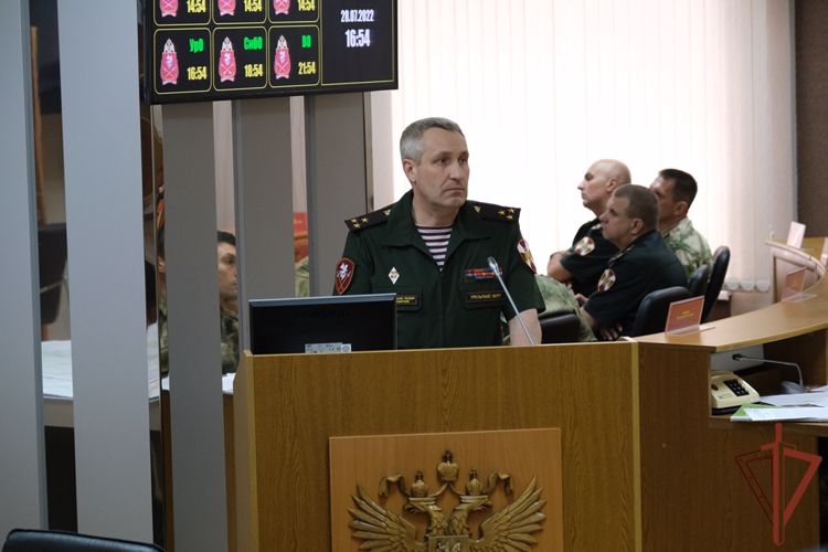 В Уральском округе Росгвардии состоялось заседание научно-практической секции