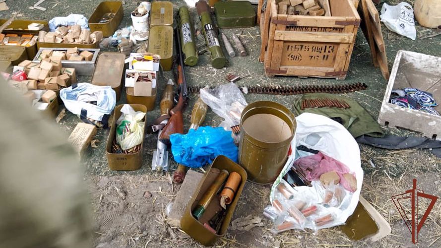Росгвардейцы обнаружили подпольную оружейную мастерскую в Запорожской области