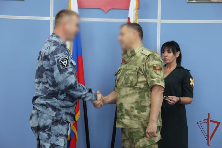 Росгвардейцам – участникам специальной военной операции вручены государственные награды