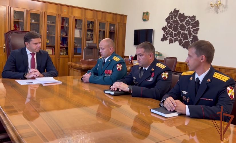 Представлен новый руководитель Управления Росгвардии по Орловской области