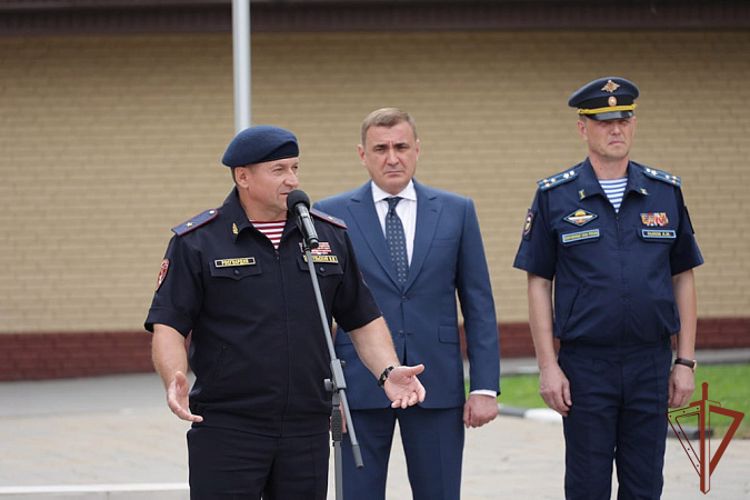 Автопарк Росгвардии пополнился двумя «Буранами» в Туле