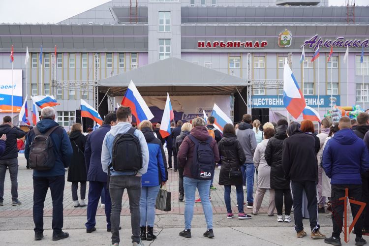 Росгвардия обеспечила безопасность концерта «Zа Россию!» в Нарьян-Маре