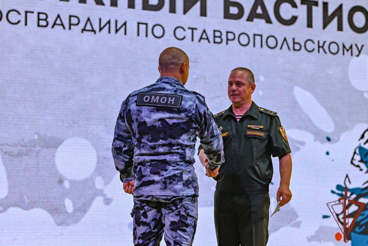 Ставропольский ОМОН Росгвардии отметил свое 30-летие