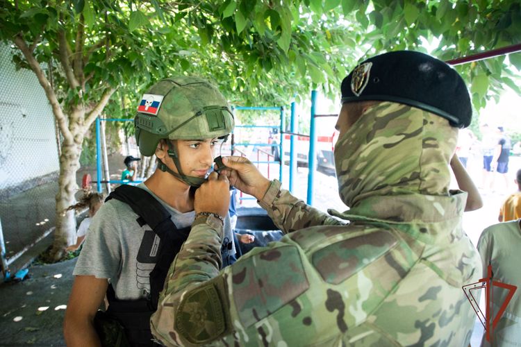 К акции «Каникулы с Росгвардией» присоединились воспитанники спортивных школ в Крыму