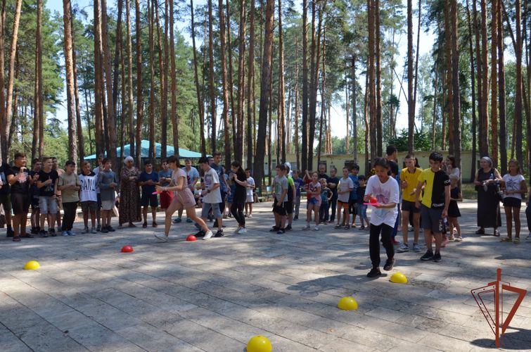 Росгвардия в Тамбовской области организовала спортивный праздник для детей из ДНР