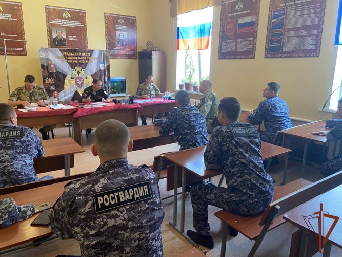 Завершился чемпионат Уральского округа Росгвардии по мини-футболу