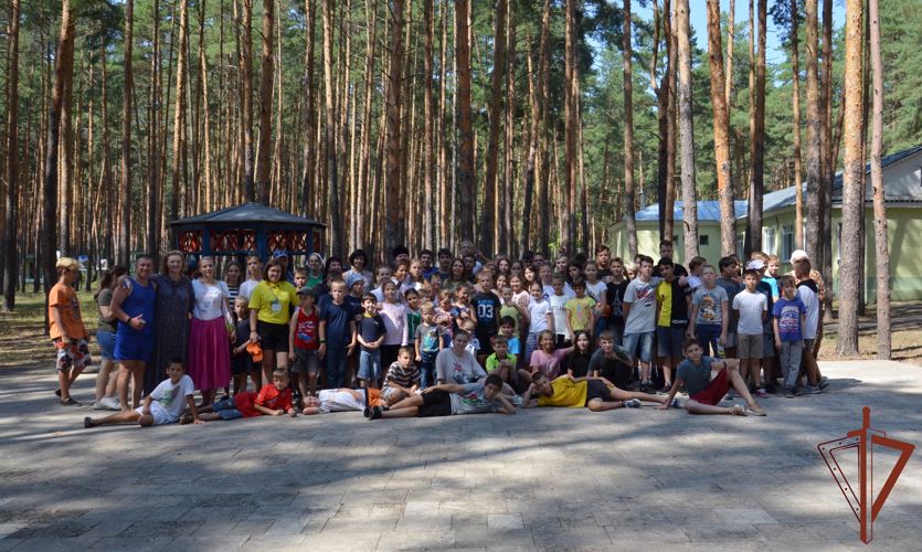 Росгвардия в Тамбовской области организовала спортивный праздник для детей из ДНР