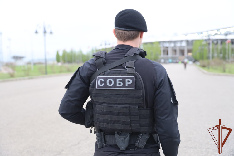 Росгвардия обеспечила правопорядок на футбольном матче РПЛ в Грозном
