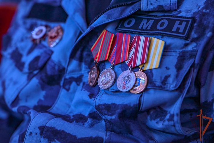 Ставропольский ОМОН Росгвардии отметил свое 30-летие