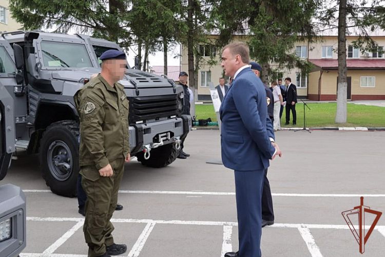 Автопарк Росгвардии пополнился двумя «Буранами» в Туле