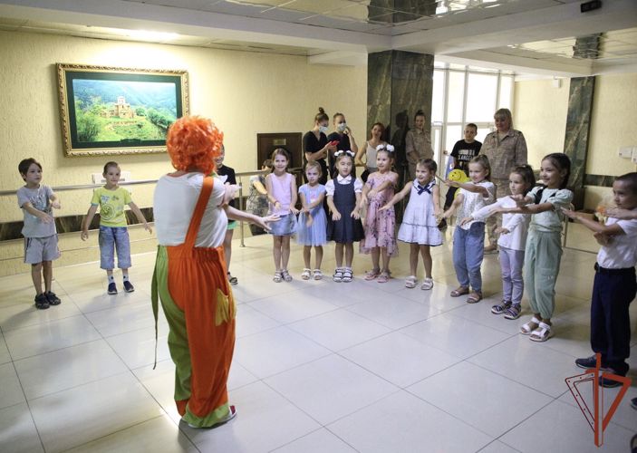 День первоклассника прошел в пятигорском госпитале Росгвардии