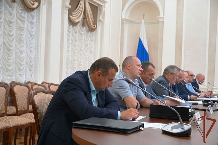 Представитель Росгвардии принял участие в заседании антитеррористической комиссии Республики Карелия