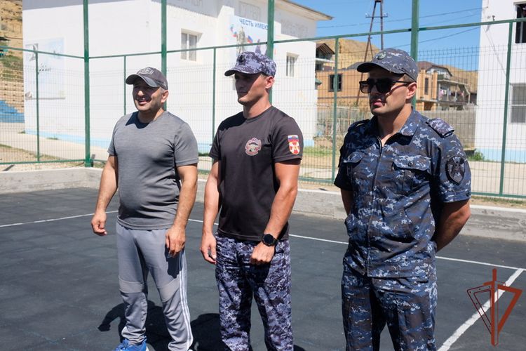 Акция «Зарядись энергией с Росгвардией» прошла в Дагестане