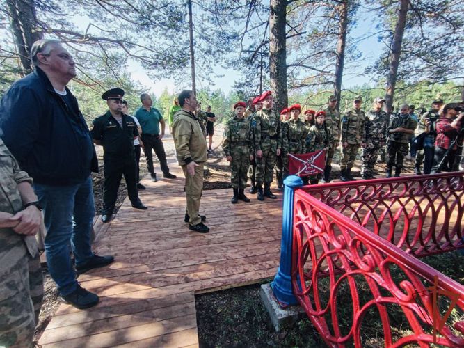 Росгвардейцы помогли восстановить мемориал жертвам англо-французской интервенции в Поморье 