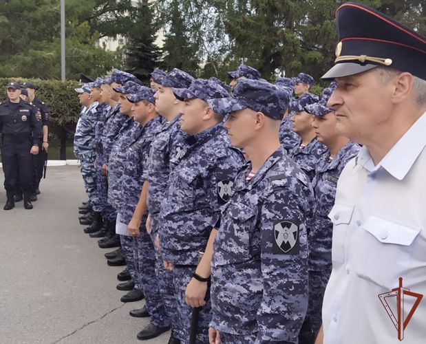 Росгвардейцы приняли участие в мероприятиях Дня ВМФ на территории Сибири