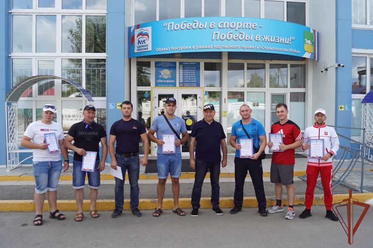 Челябинские росгвардейцы стали победителями XIII Всероссийских сельских спортивных игр