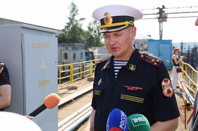 Рейдовый буксир для Росгвардии спущен на воду в Татарстане