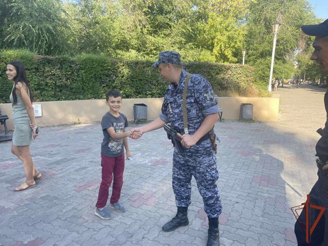 Всероссийская ведомственная акция «Каникулы с Росгвардией» продолжается на Урале