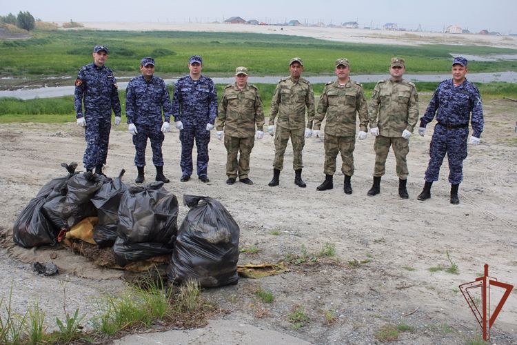 Росгвардия поддержала национальный экологический проект «Вода России» в Югре