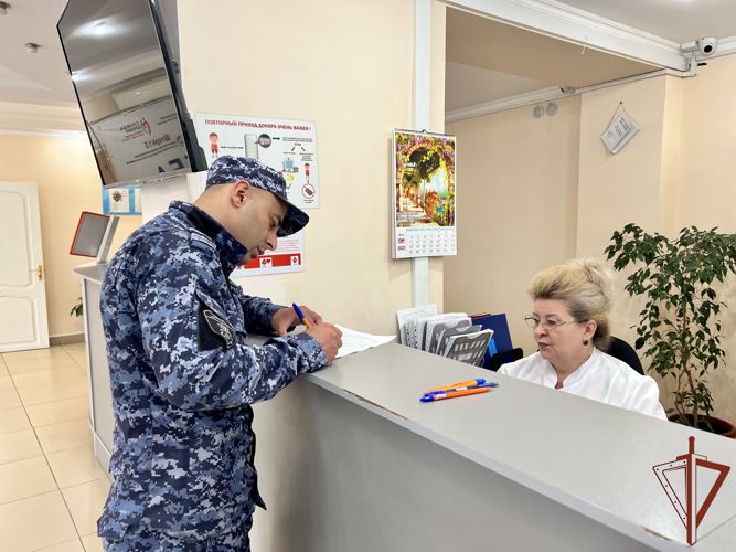 В Северной Осетии росгвардейцы приняли участие в акции «Всероссийская суббота донора»