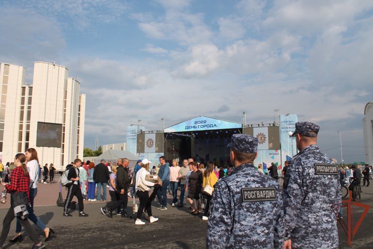 Росгвардия обеспечила правопорядок во время празднования Дня Кургана