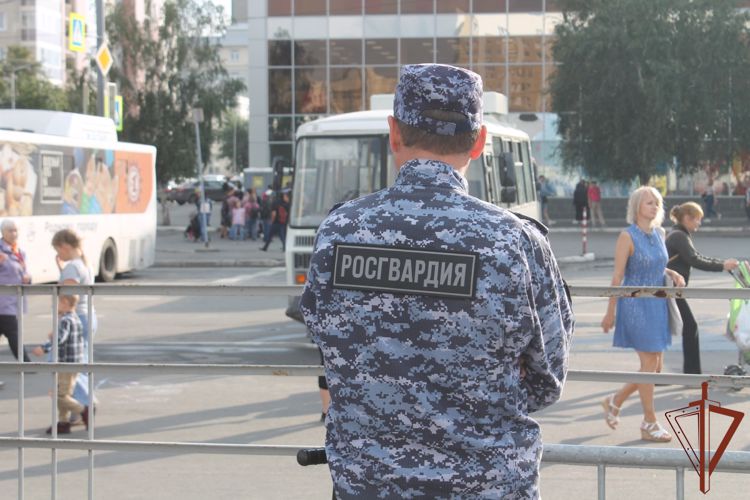 Росгвардия обеспечила правопорядок во время празднования Дня Кургана