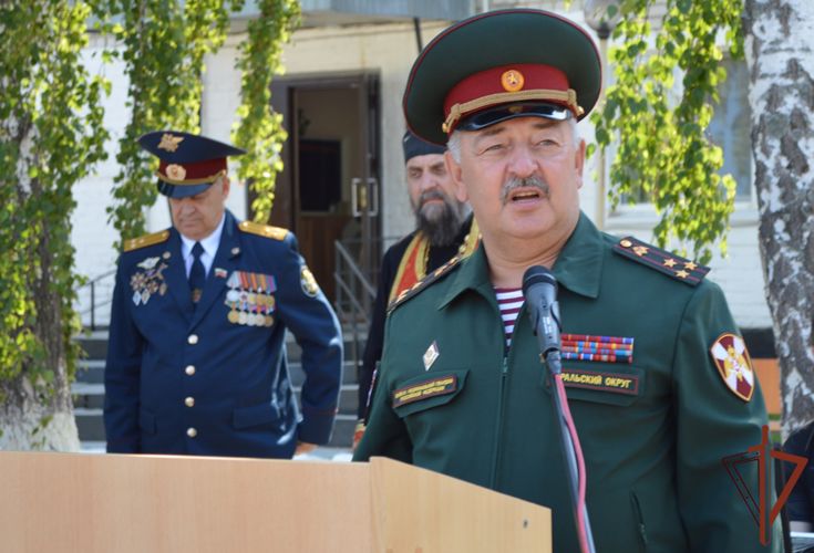 Росгвардия в Тюмени приняла участие в открытии мемориала военнослужащим, погибшим в 1996 году при исполнении воинского долга