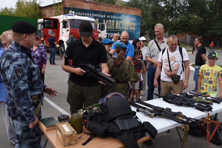 На территории исторического парка в Сибири воссоздан военно-полевой лагерь войск НКВД 