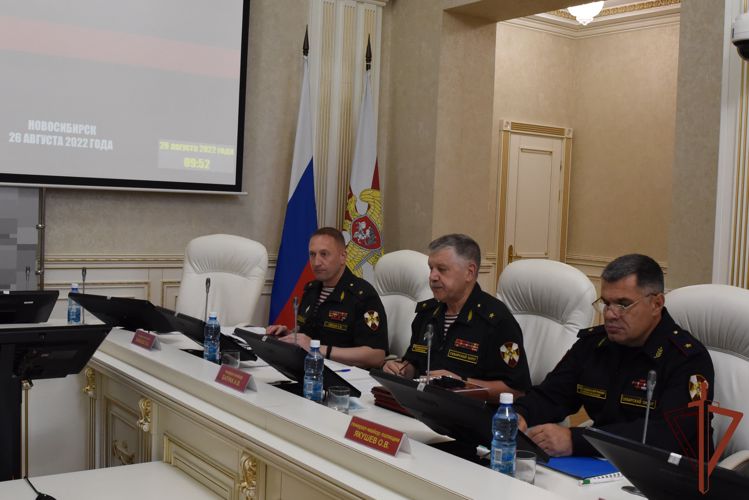 В Новосибирске состоялось заседание военного совета Сибирского округа Росгвардии