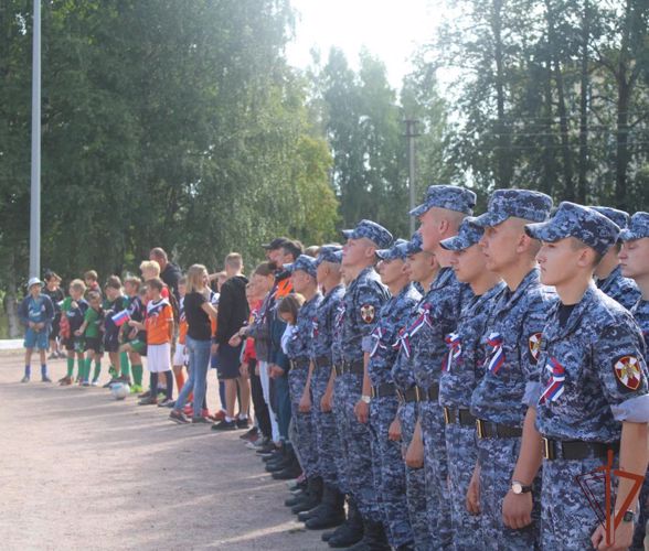 В Северо-Западном округе Росгвардии прошли мероприятия, посвященные Дню Государственного флага Российской Федерации